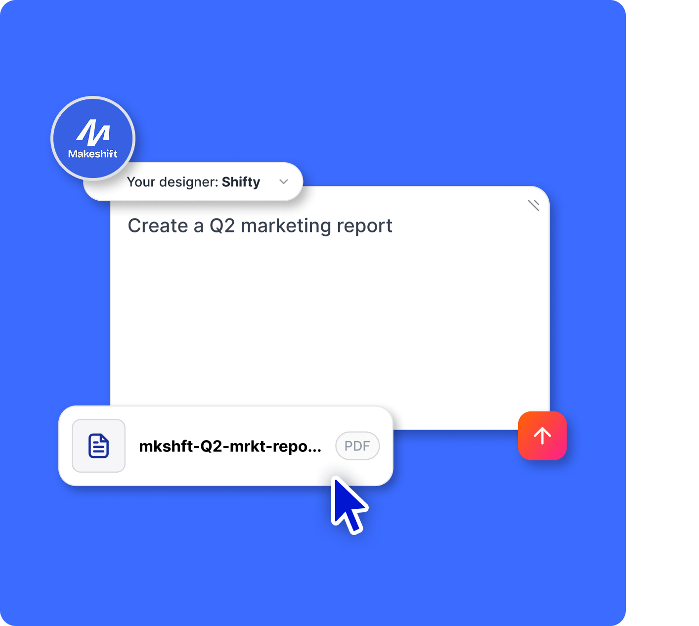 Upload PPT and PDF files and transform your presentation with slides