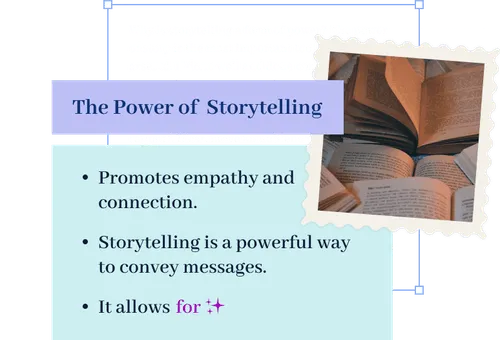 Take long paragraphs and convert them to bullet points.