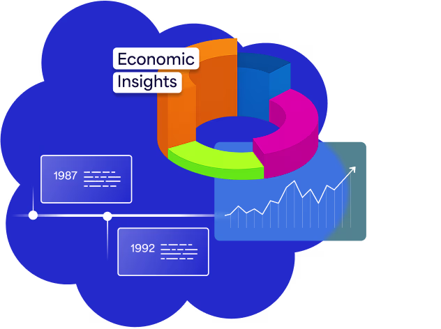 A group of visual options that you can include in a Prezi presentation.  have an AI designer by your side image: A collection of visual elements that Prezi AI incorporates into your presentation based on your content.